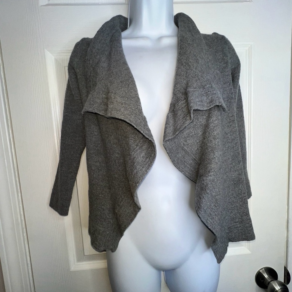 Max Studio Women’s Large 100% Extra Fine Merino Wool Knit Sweater Top L FLAW XS - Picture 2 of 13